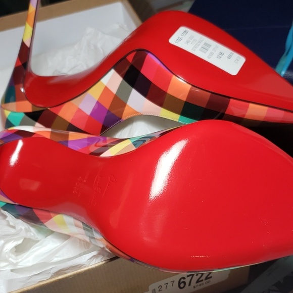 SOLD! NWB Multi Christian Louboutin Pigalle - Picture 8 of 8